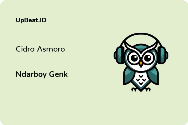 Lirik Lagu Ndarboy Genk – Cidro Asmoro