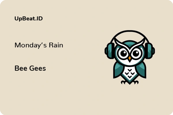 Lirik Lagu Bee Gees – Monday’s Rain