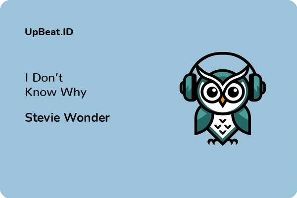 Lirik Lagu Stevie Wonder – I Don’t Know Why