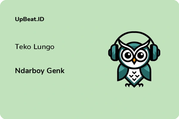 Lirik Lagu Ndarboy Genk – Teko Lungo