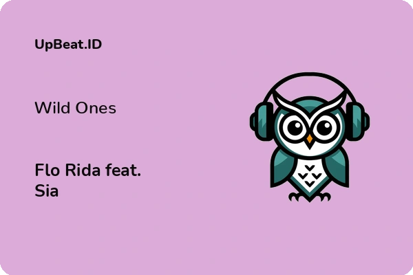 Cover Lirik Lagu Wild Ones Flo Rida feat. Sia Dan Maknanya