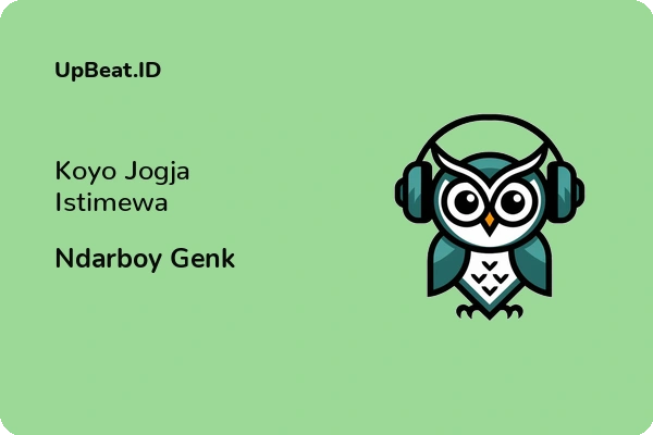 Lirik Lagu Ndarboy Genk – Koyo Jogja Istimewa