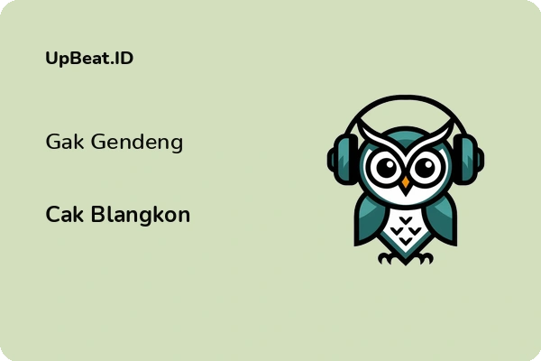 Lirik Lagu Cak Blangkon – Gak Gendeng