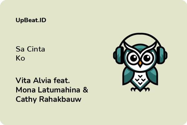 Lirik Lagu Vita Alvia feat. Mona Latumahina & Cathy Rahakbauw – Sa Cinta Ko