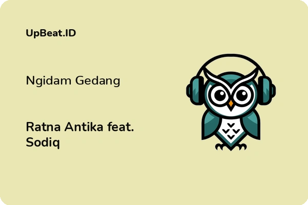 Cover Lirik Lagu Ngidam Gedang Ratna Antika feat. Sodiq Dan Maknanya